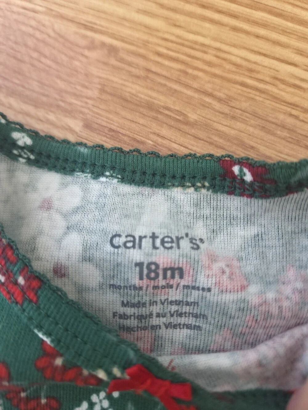 7pc Bundle Carter's Girl's 18M New Floral Horses Animal Pink Purple Bows